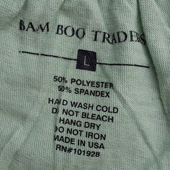 NWT Bamboo Traders Bohemian Sage Green Dress  L Colorful Butterfly Floral Print - Picture 11 of 11